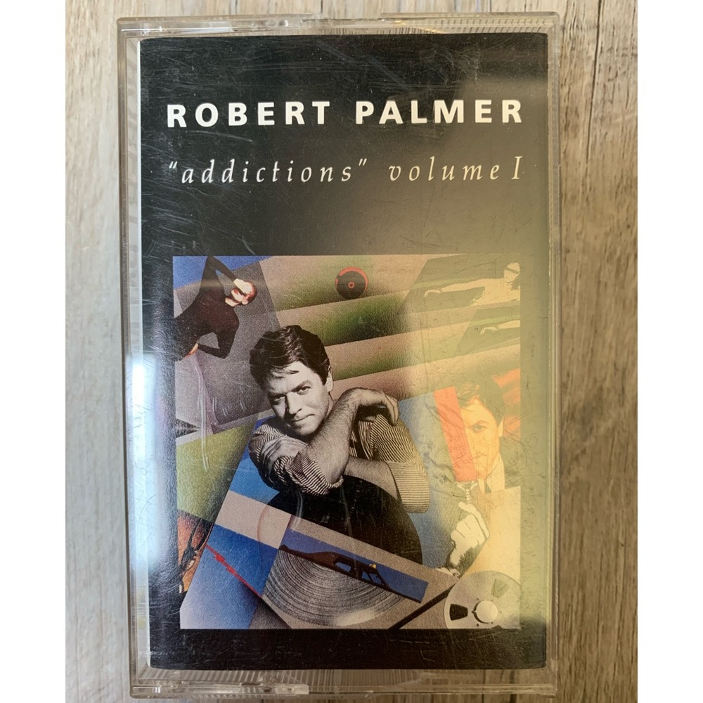 Robert Palmer Addictions Vol I cassette tape
